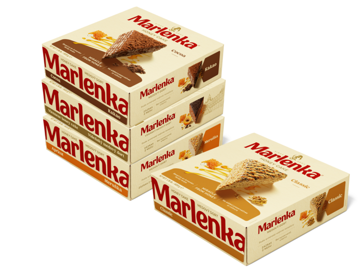 Akce 3+1 Medové dorty MIX